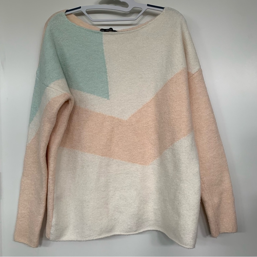 Zara Colorblock Sweater